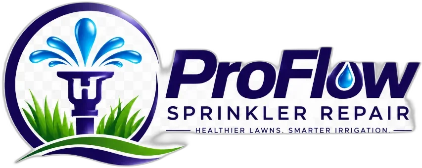 ProFlow Sprinkler Repair logo - licensed irrigation repair in Denton TX